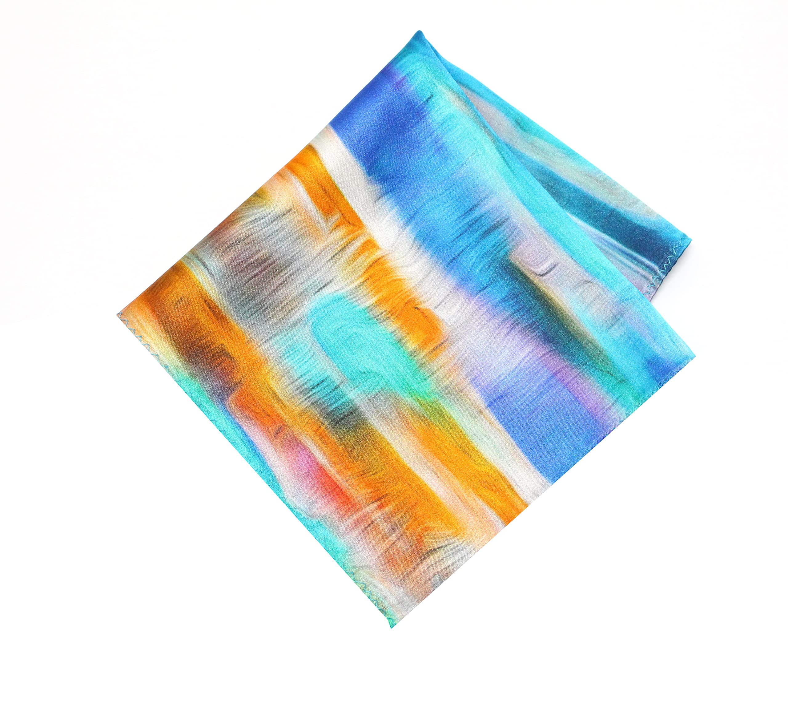 leonardi 100% Silk Printed Pocket Square-picture-34