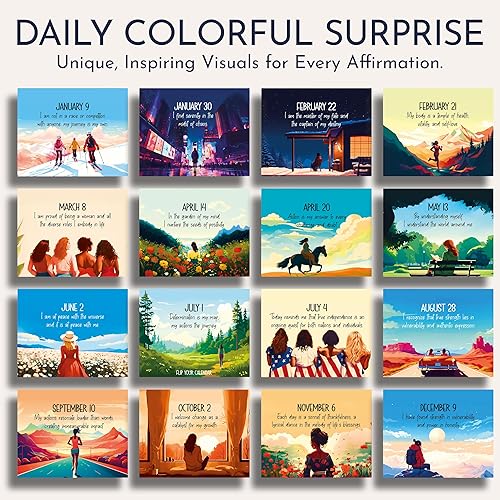 Miniatura 12 de RYVE calendario motivacional, calendario diario con citas motivacionales, calendario inspirador, citas inspiradoras, decoración inspiradora