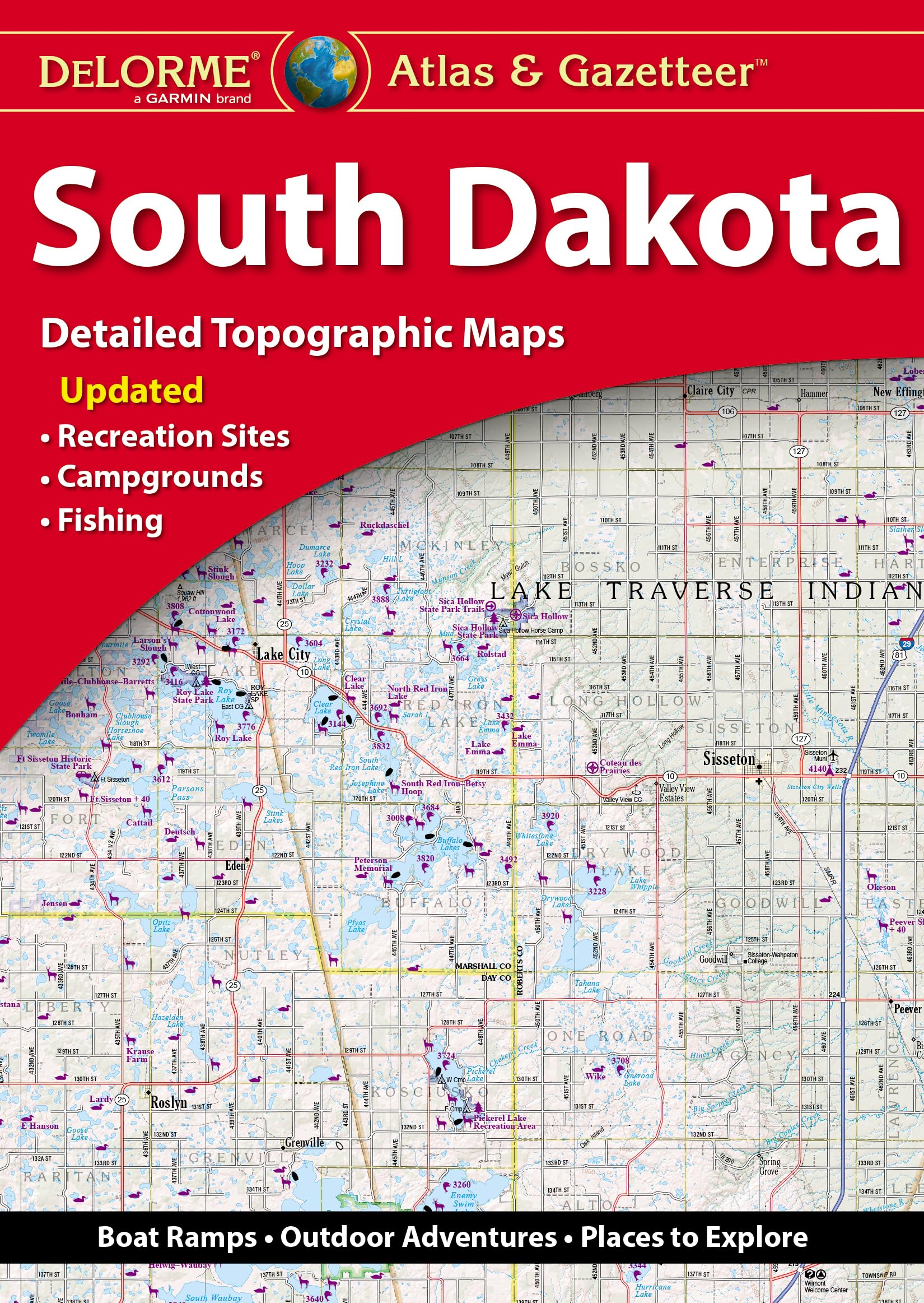 Delorme Atlas & Gazetteer South Dakota