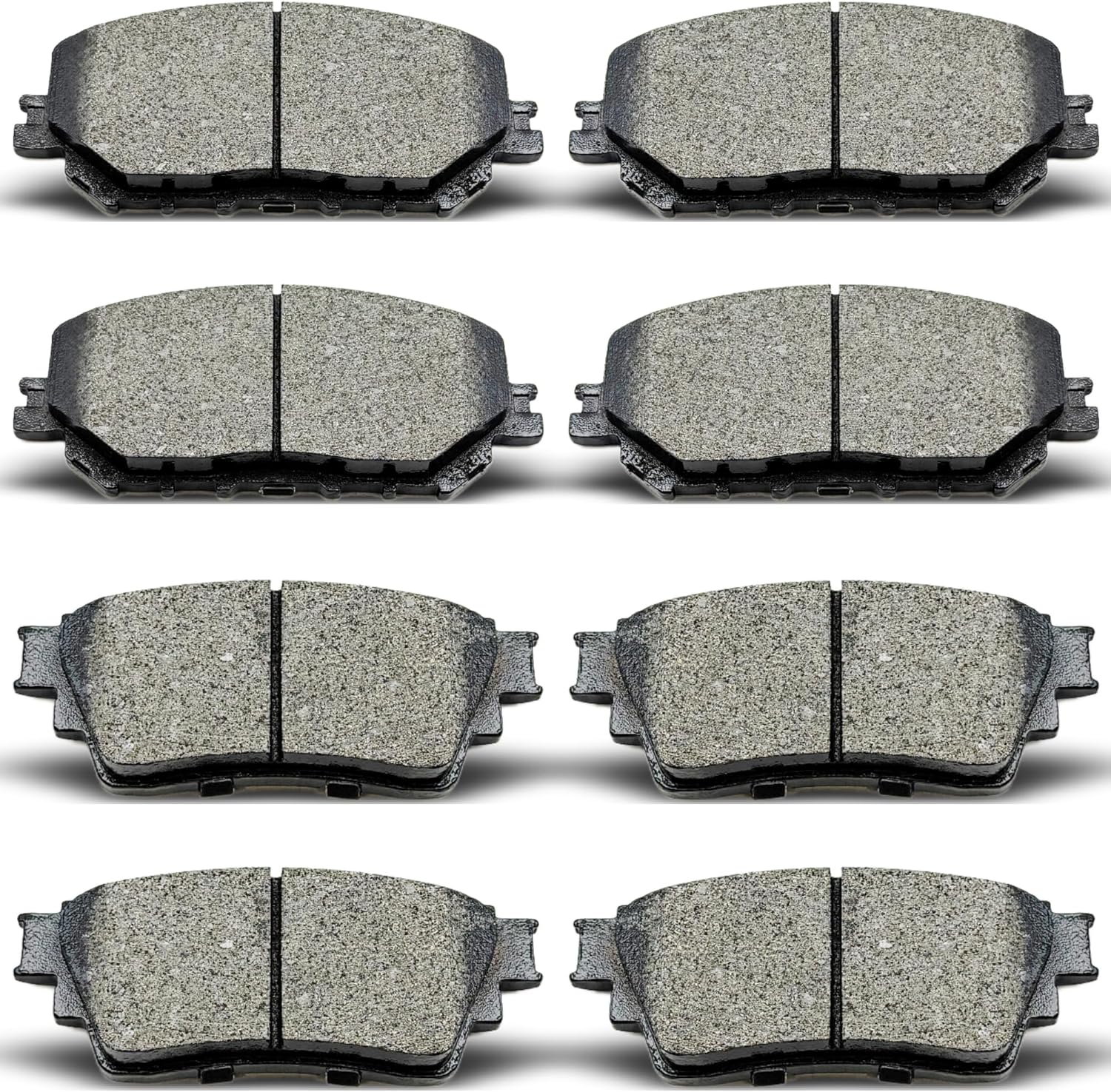D2391 D2375 Front & Rear Ceramic Brake Pads Set For Nissan Rogue 2021–2024