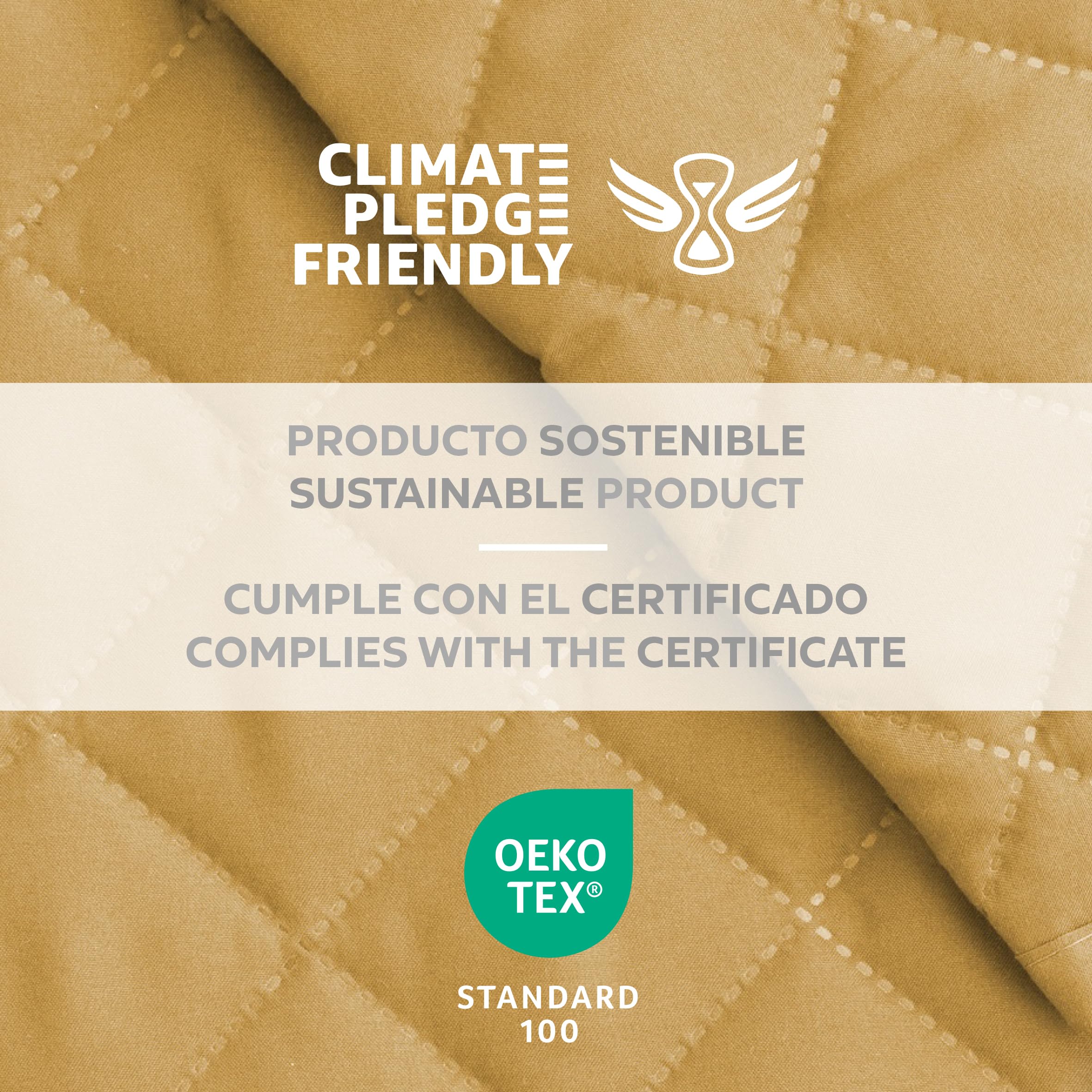 Textilhome Copridivano Chaise Longue con Penisola Malu 240cm – Salvadivano Trapuntato Universale con Bracciolo Destro, Protezione per Animali Domestici, Colore Senape (Visto da Davanti)