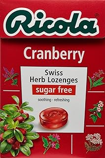 Sugar Free Cranberry Lozenges 45 g, Red
