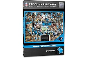 YouTheFan NFL Carolina Panthers 500 Piece Family Puzzle
