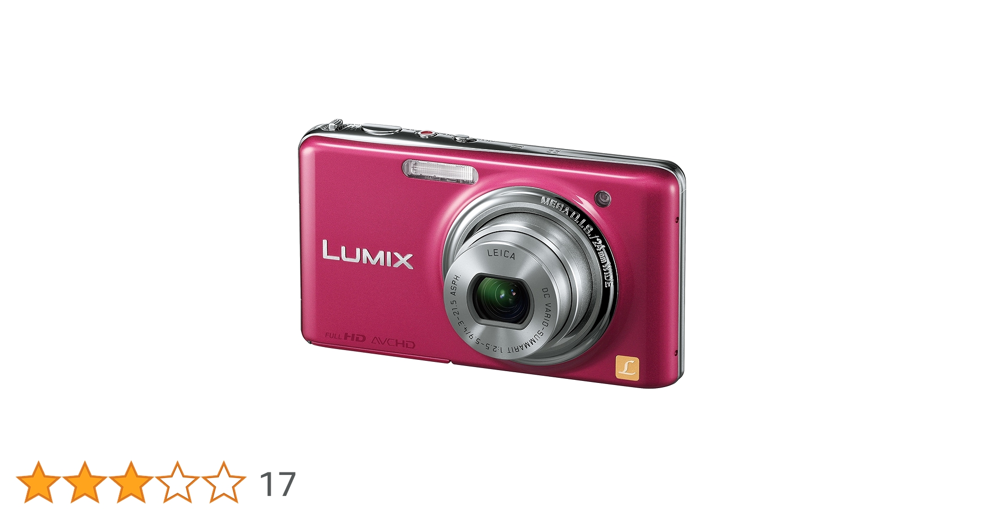 Buy Panasonic Digital Camera LUMIX FX77 (Pink) DMC-FX77-P