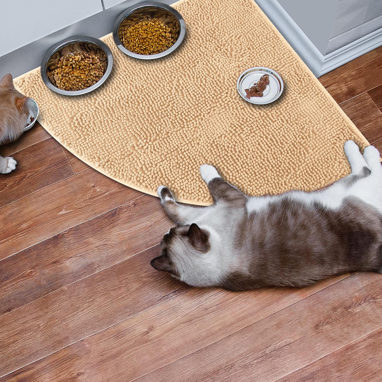 Litter Matt For Cat Double Layer Cat Litter Mat Traps Litter