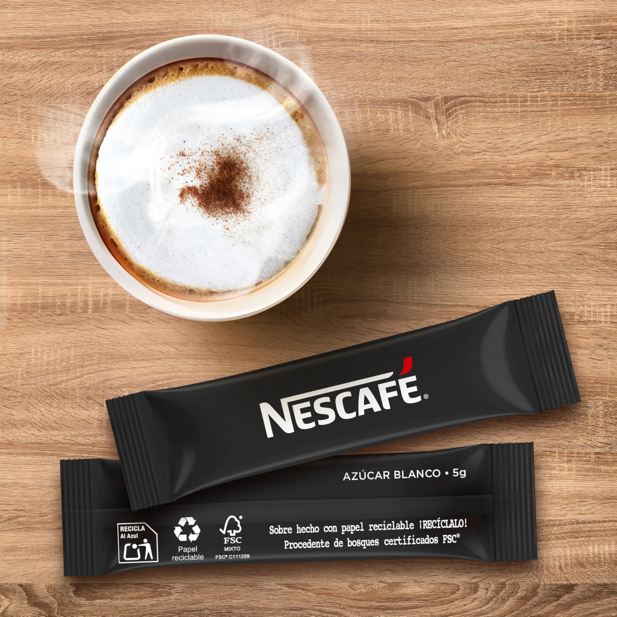 Azúcar blanco Nescafé 1000x5gr