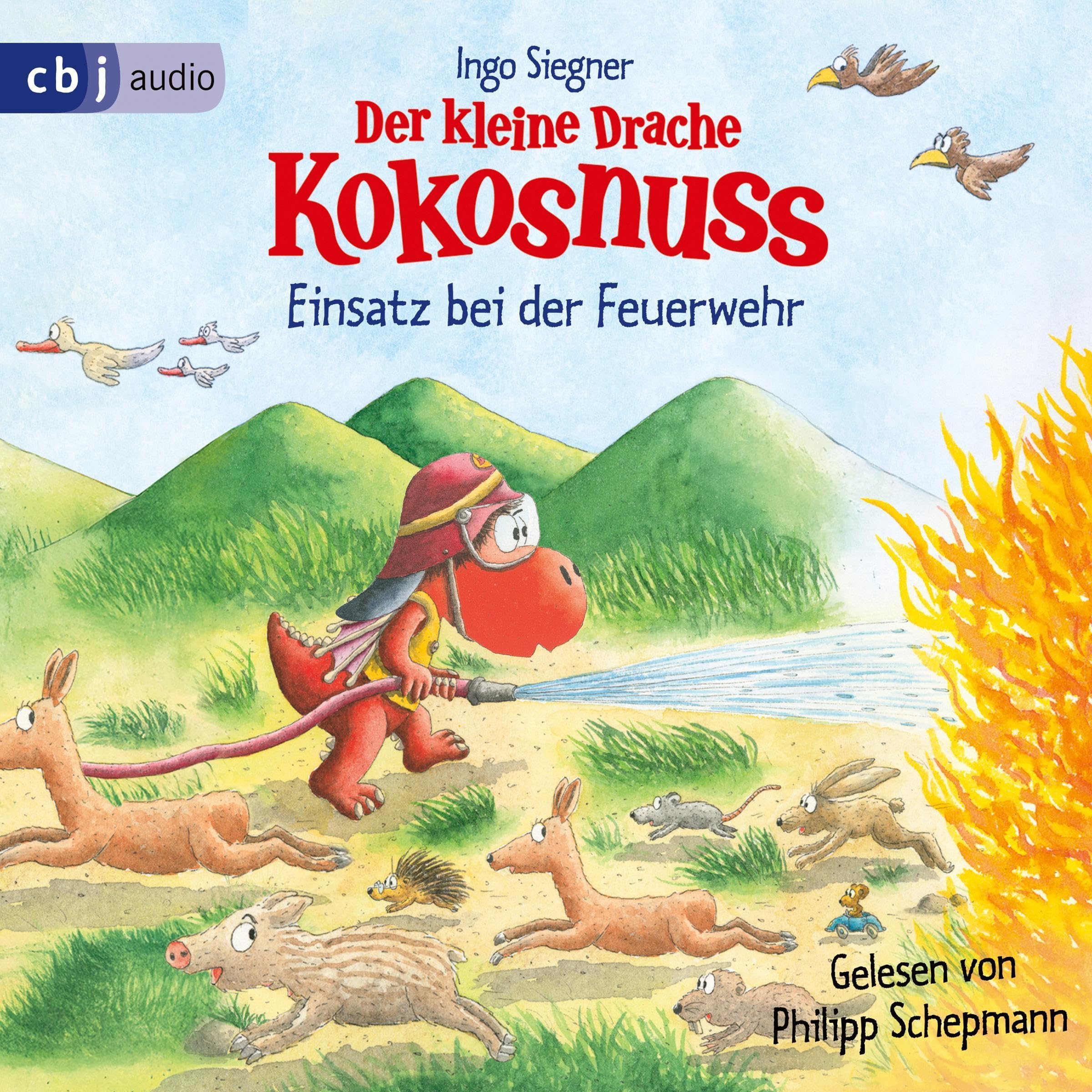 Cover art for Der kleine Drache Kokosnuss – Einsatz bei der Feuerwehr