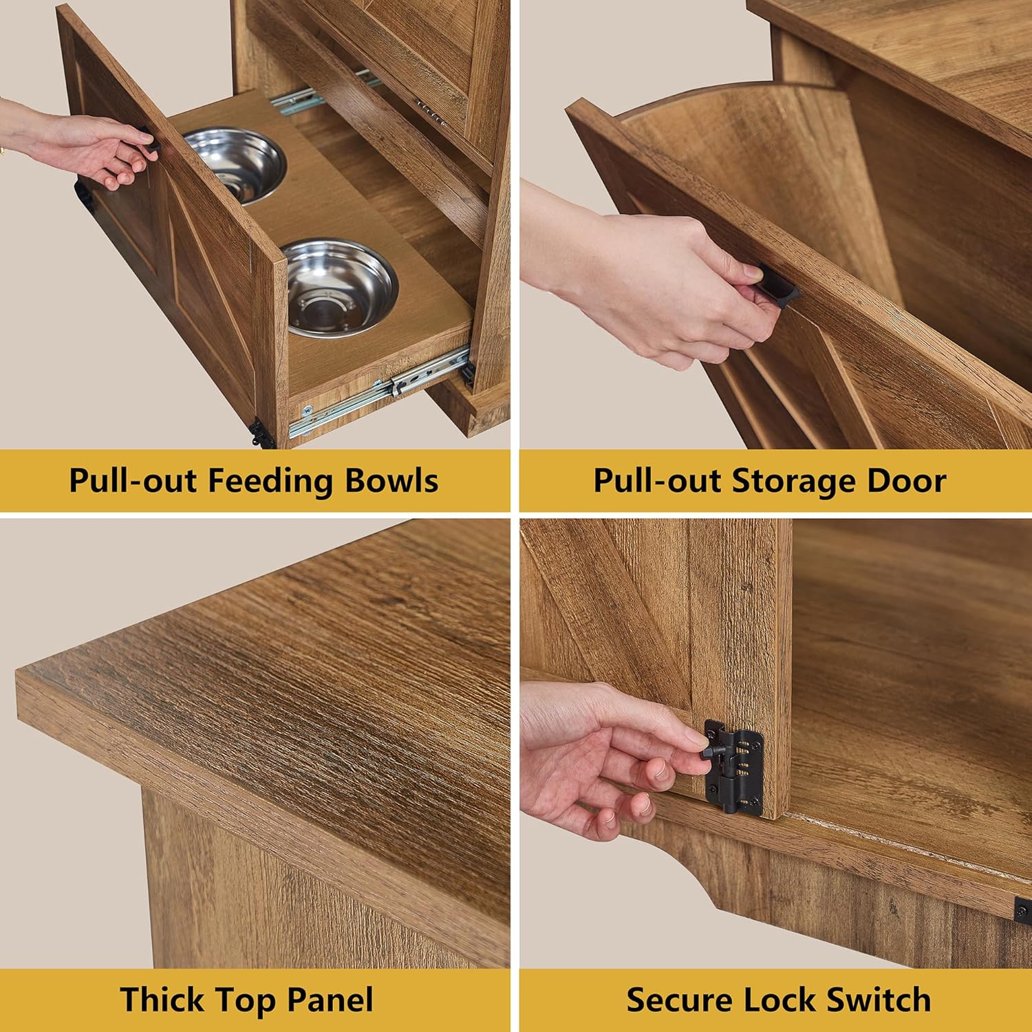 Stylish Comfort: Aoowow Dog Crate Furniture Review for Large Dogs