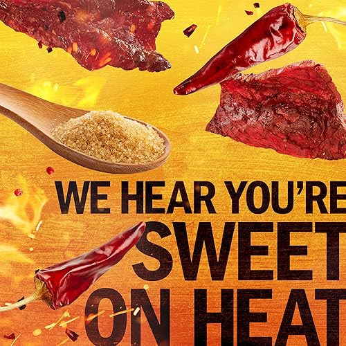 Miniatura 15 de Jack Link's Bolsa de carne crujiente, con pimienta, ½ libra, bocadillo de carne sabrosa, 0.32 onzas de proteína y 80 calorías, hecha con carne