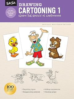 Drawing: Cartooning 1: Learn the basics of cartooning (How to Draw & Paint)