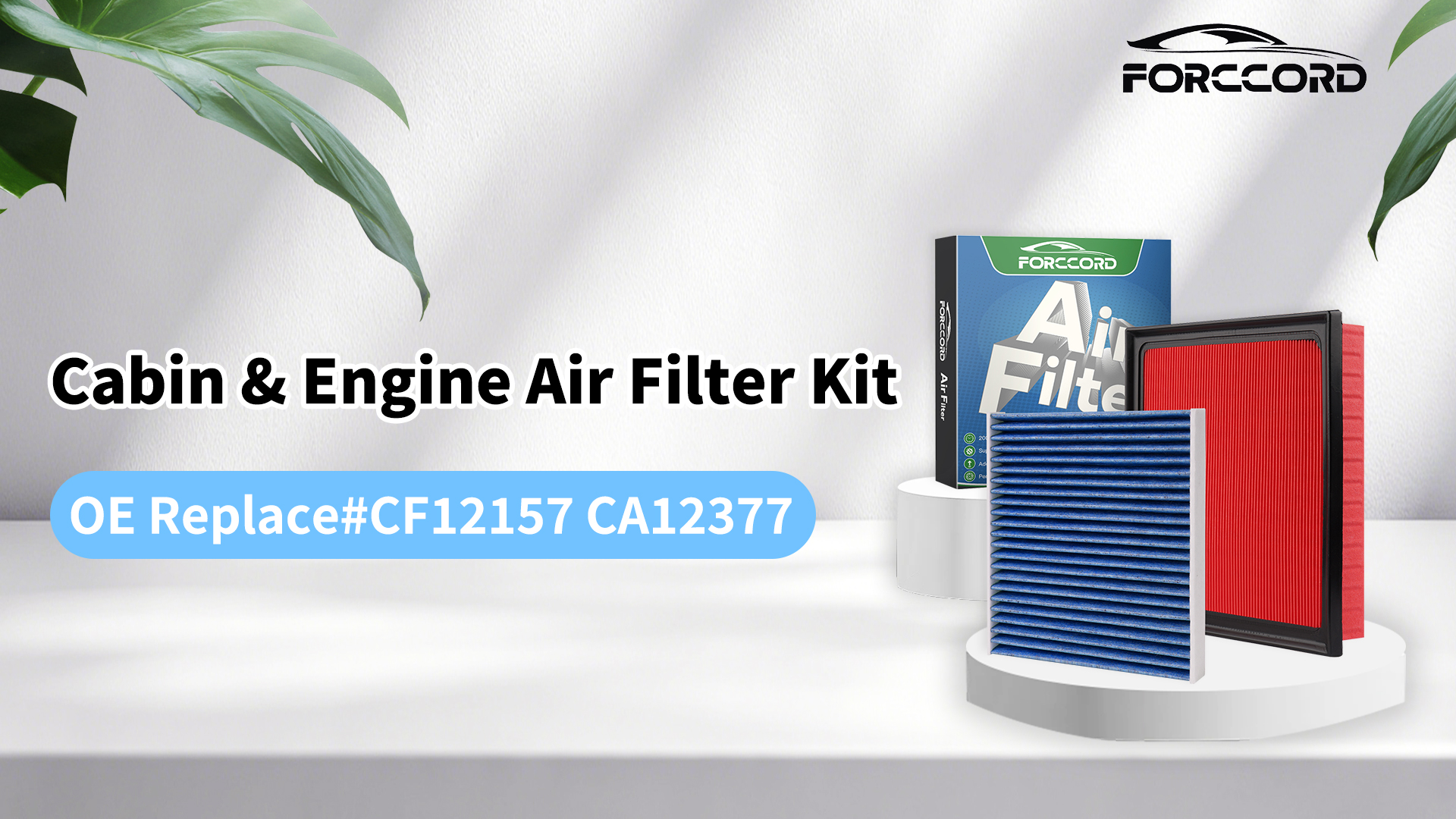 Image of Engine & Cabin Air Filter Fits for Toyota RAV4 2019 2020 2021 2022 2023 2024 2025 2.5L (Not for Hybrid!) Activated Carbon Cabin Filter Replacement CF12157 CA12377 RAV4 Car Accessories