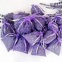 Vista 1 de Cedar Space Bolsas de lavanda para cajones y armarios, 16 bolsas de lavanda, rellenas de lavanda seca de alta calidad, recuerdos de despedida