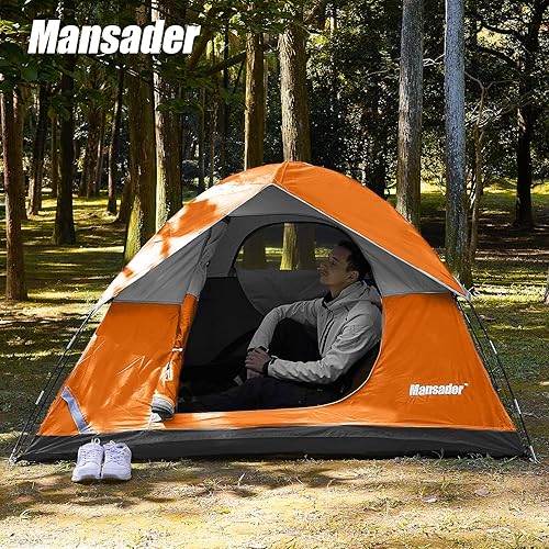 Miniatura 3 de Tienda de campaña impermeable para 234 personas para camping, ligera y fácil de instalar, tienda de campaña para senderismo al aire libre, tienda de