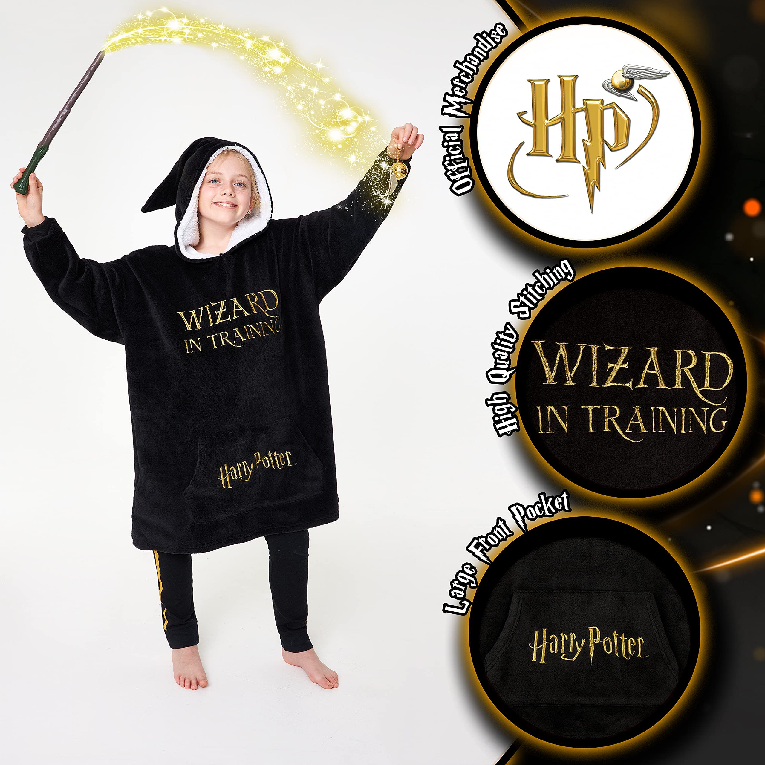 Harry Potter Hoodies For Girls Kids Oversized Hoodie Blanket Harry Potter Gifts Buy Online in