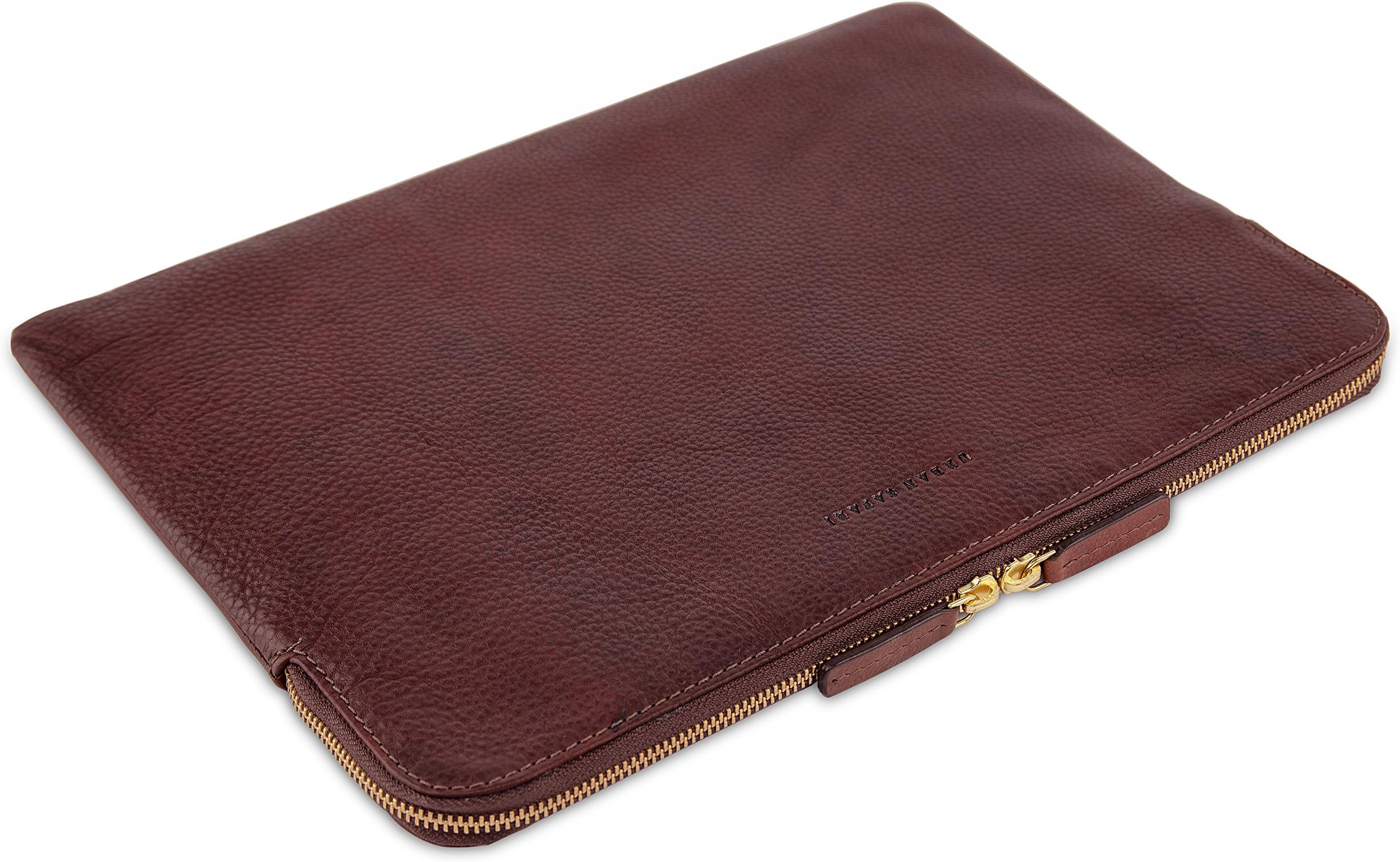 Urban Safari 13.5 inch Genuine Leather Laptop Sleeve / Executive Leather Laptop Case / Laptop Cover for 13-13.5 Inch MacBook Pro / MacBook Air / Laptop / Notebook / Surfacebook / Tablet. Vegetable Tanned Leather Edition (Chestnut Brown)