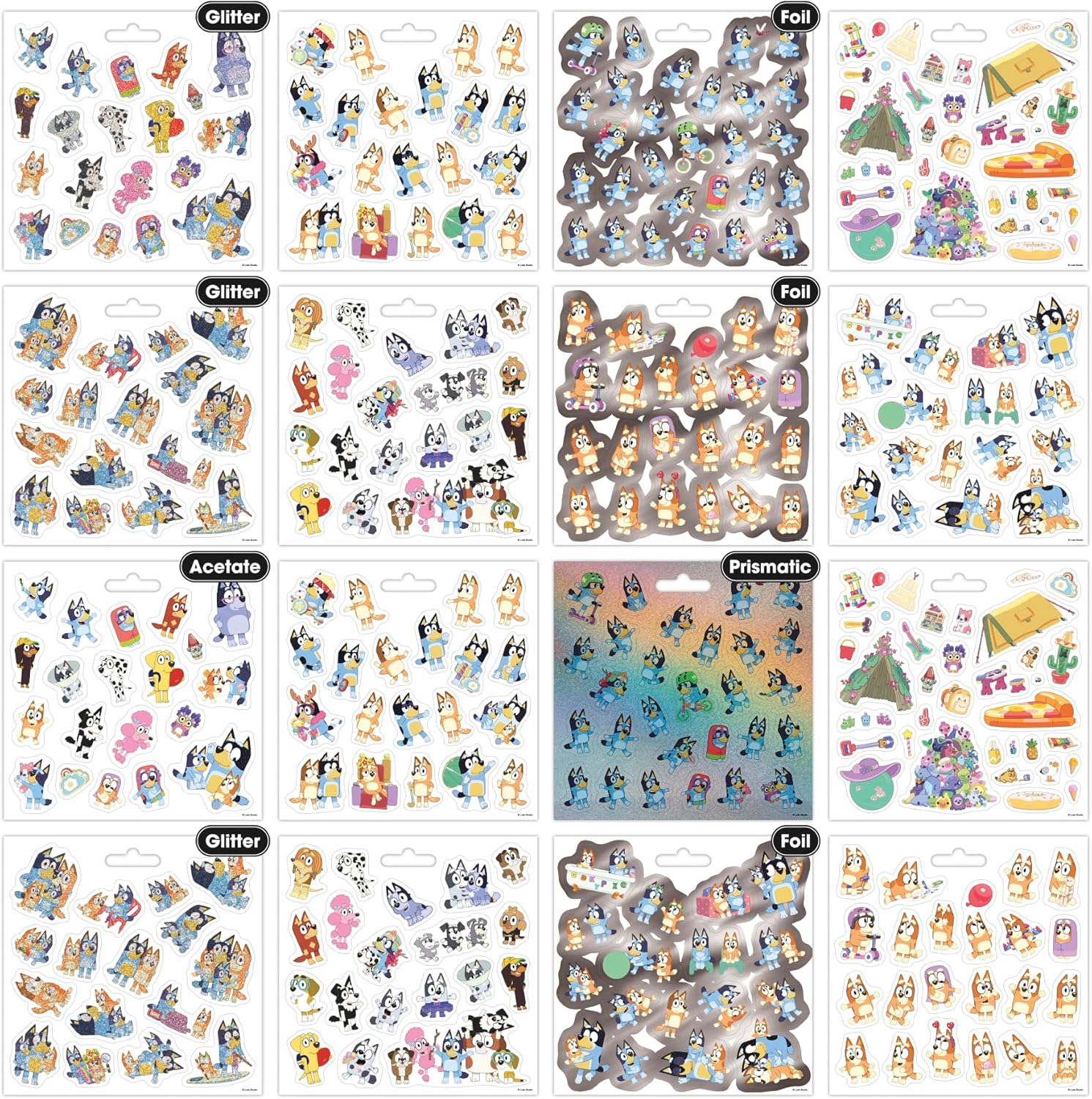Bluey Stickerland Multi-Substrate Sticker Pad - 16 Page - Image 4
