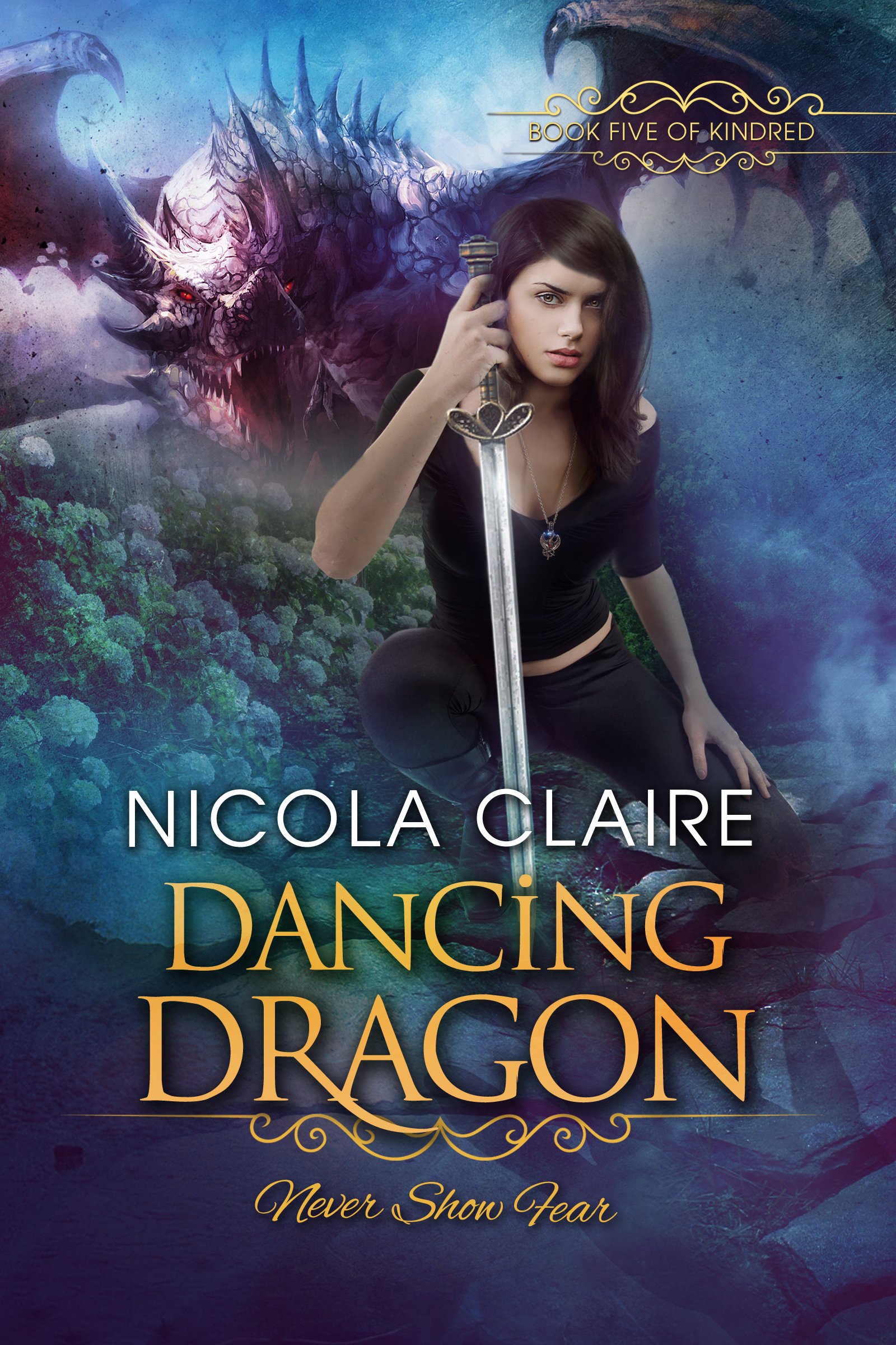 Dancing Dragon (Kindred, Book 5): A Paranormal Romance Vampire Hunter Series