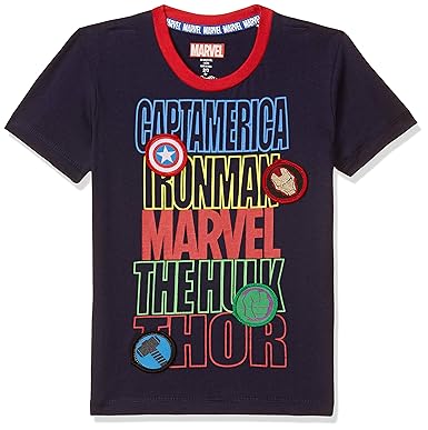 Avengers By Kidsville Regular fit Boy T-Shirt