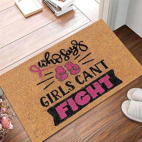 Miniatura 6 de Tapetes de interior para entrada, tapete lavable para puerta de entrada al aire libre, bonito tapete de 23 x 16 pulgadas para concientización sobre