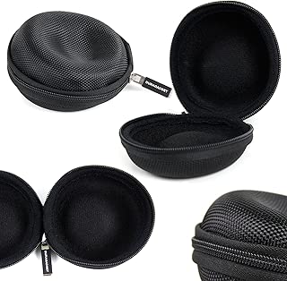 DURAGADGET Earphone Storage Case - Durable Shock Resistant EVA Protective Hard Shell Case in Classic Black - Suitable for 3M Peltor Combat Arms Earplugs - coolthings.us