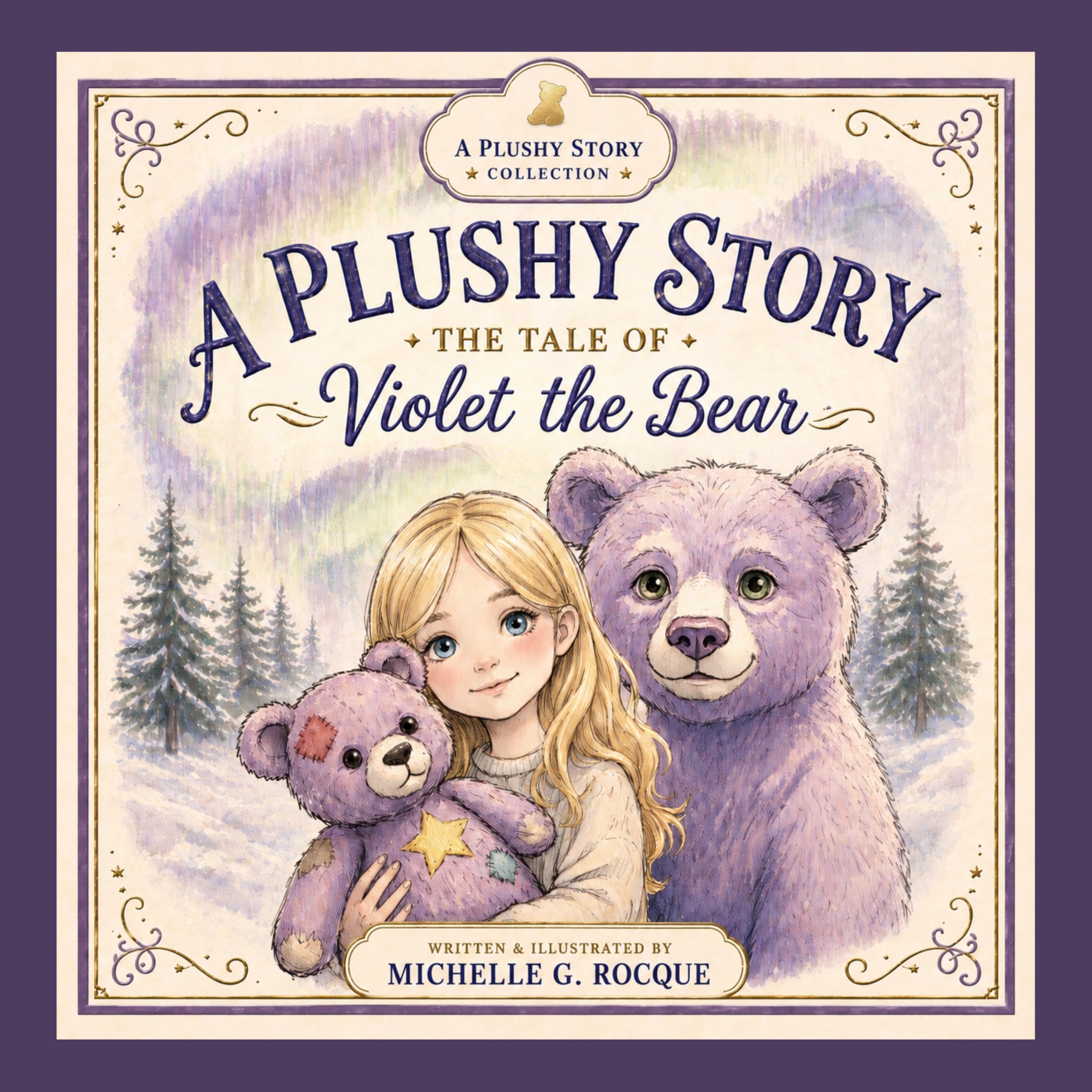 A Plushy Story: The Tale of Violet the Bear (Book 1)