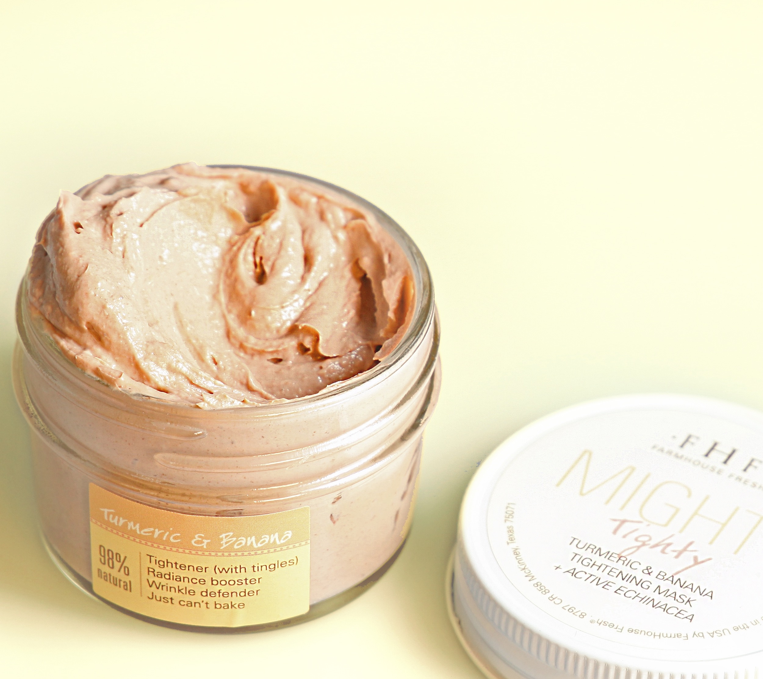 Amazon.com: FarmHouse Fresh Turmeric Face Mask, Clay Mask. Mighty