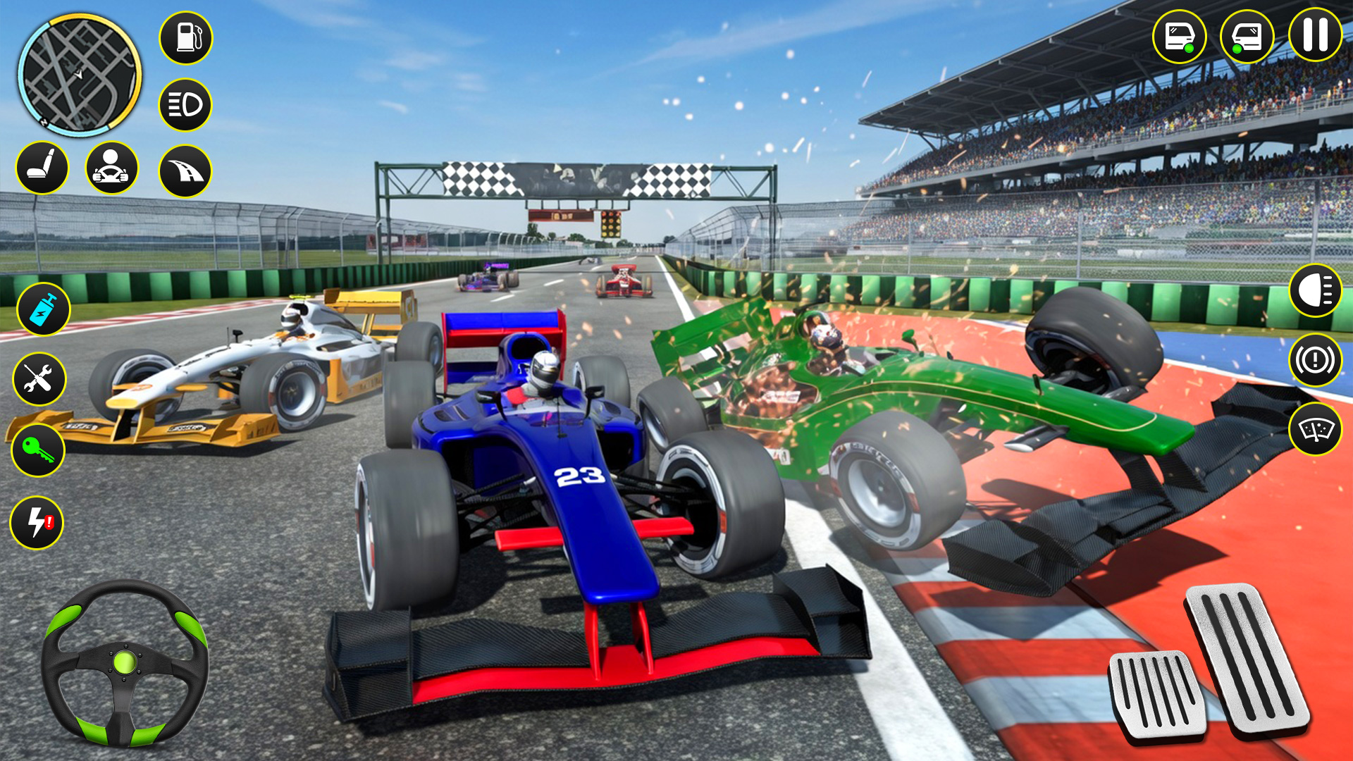 Top Speed Formula Racing Car Simulator 3D: Extreme Mega Stunt Games ...