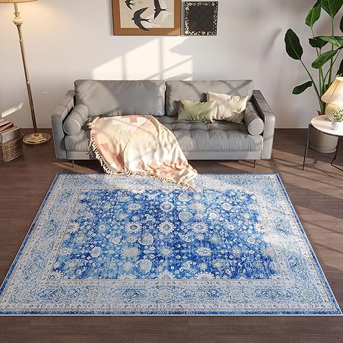 Miniatura 257 de Rugcomf Tapete para puerta interior, 2 x 3, lavable a máquina, tapete antideslizante de pelo bajo, para entrada, cocina, puerta principal, entrada