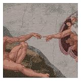 Holyart Gobeliny: Gobelin Stworzenie Adama 35x60 cm