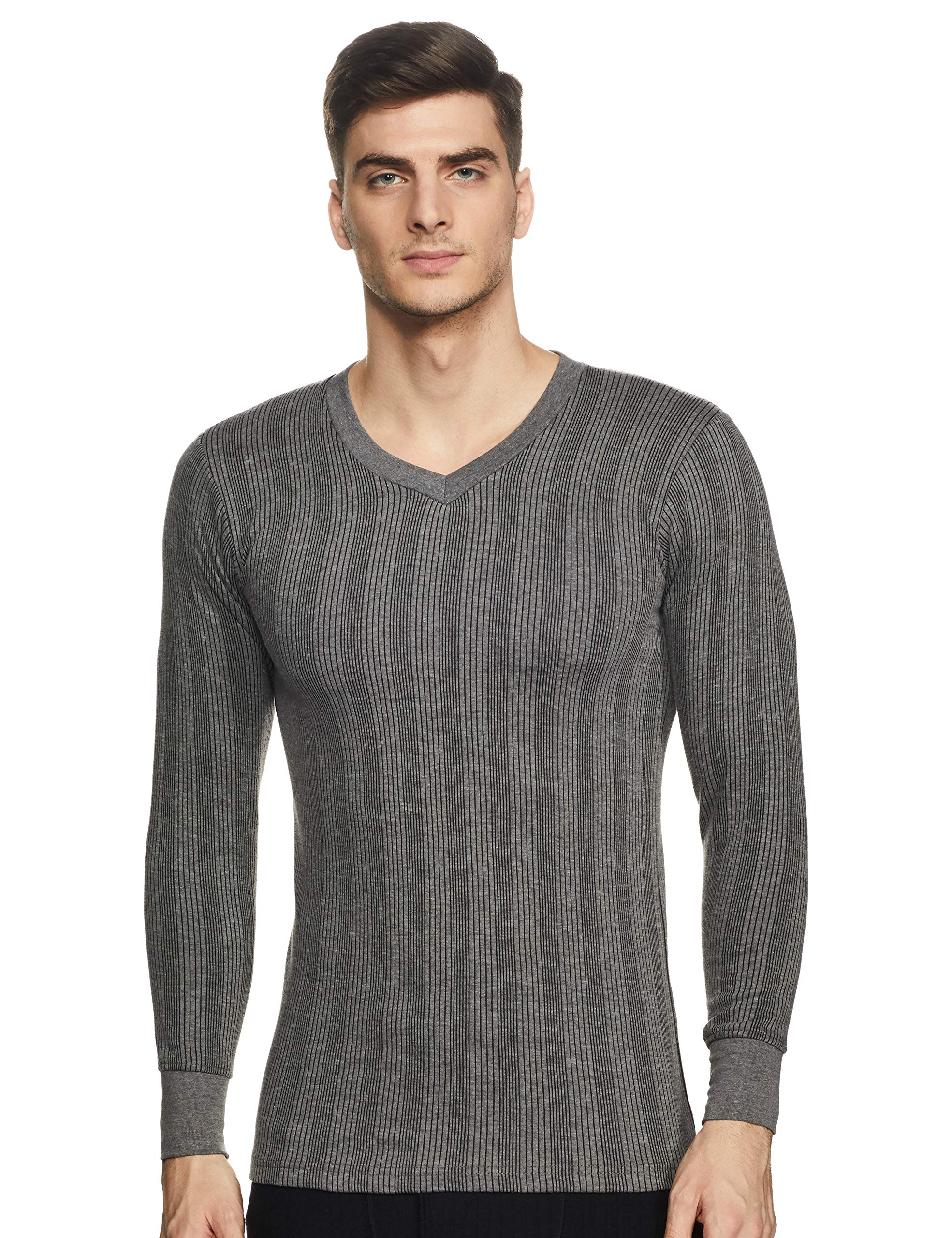 TORRIDOMen's Striped Regular Fit Thermal Top