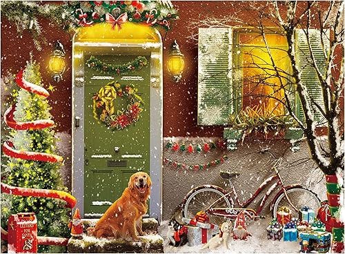 Lavievert Rompecabezas de 500 piezas para adultos y niños - Martín pescador