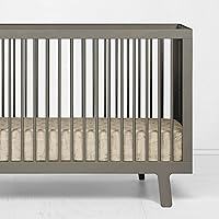 Vista 5 de Sábana bajera ajustable para cuna de aviones de 28 x 52 x 8 pulgadas, estándar