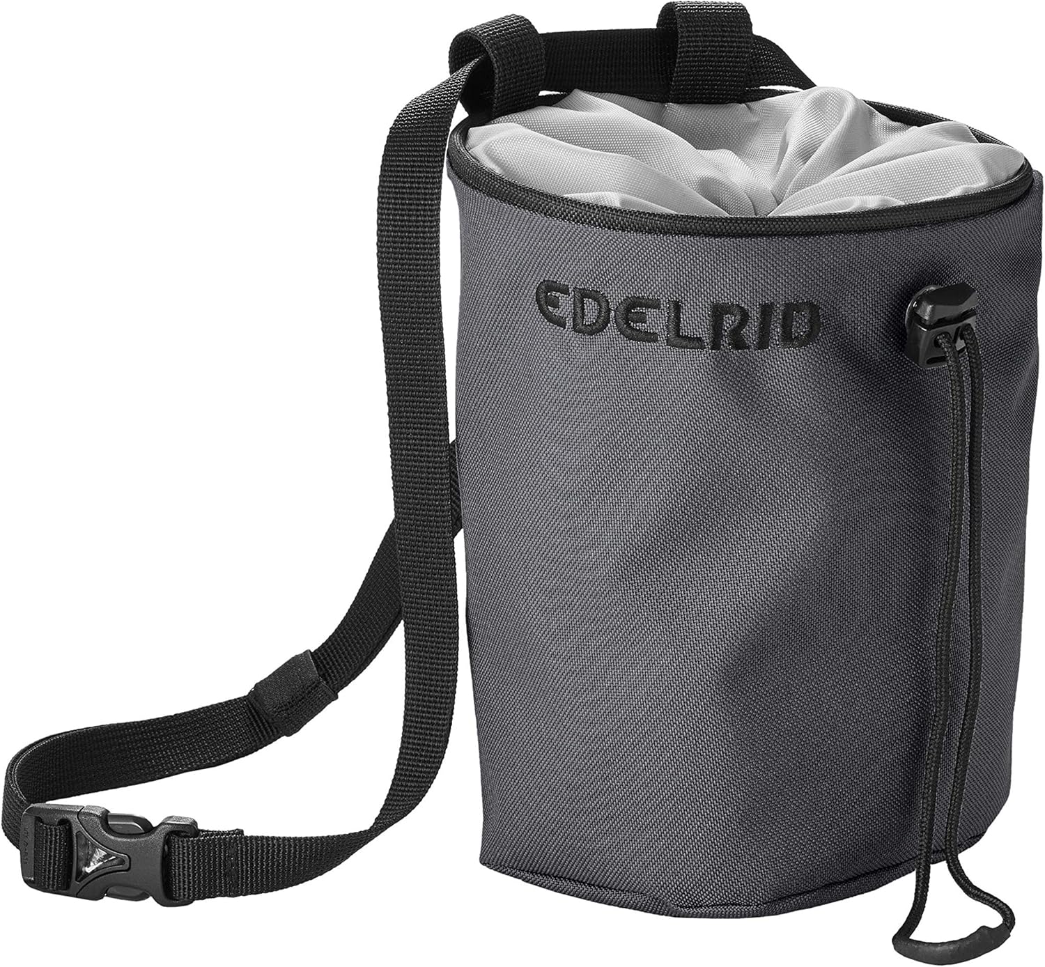 EDELRID Unisex – Adult's Chalk Bag Rodeo Large, Titanium, einheitlich : Sports & Outdoors