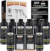 Vista 15 de CUSTOM SHOP U-Pol Raptor Kit de Revestimiento de Uretano Teñible en Aerosol para Cama de Camioneta y Pistola Rociadora Custom Coat con Regulador