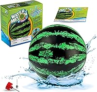 Vista 13 de Watermelon Ball Sandía de piscina para niño de 8 a 12 años, pelota de 6.5 pulgadas para adolescente, adulto, familia, juego divertido, fútbol