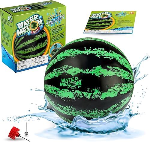 Miniatura 10 de Watermelon Ball Juego de piscina, pelota para pasar bajo el agua, esquivar, bucear, para adolescente, niño o adulto, pelotas rellenas con agua, 9