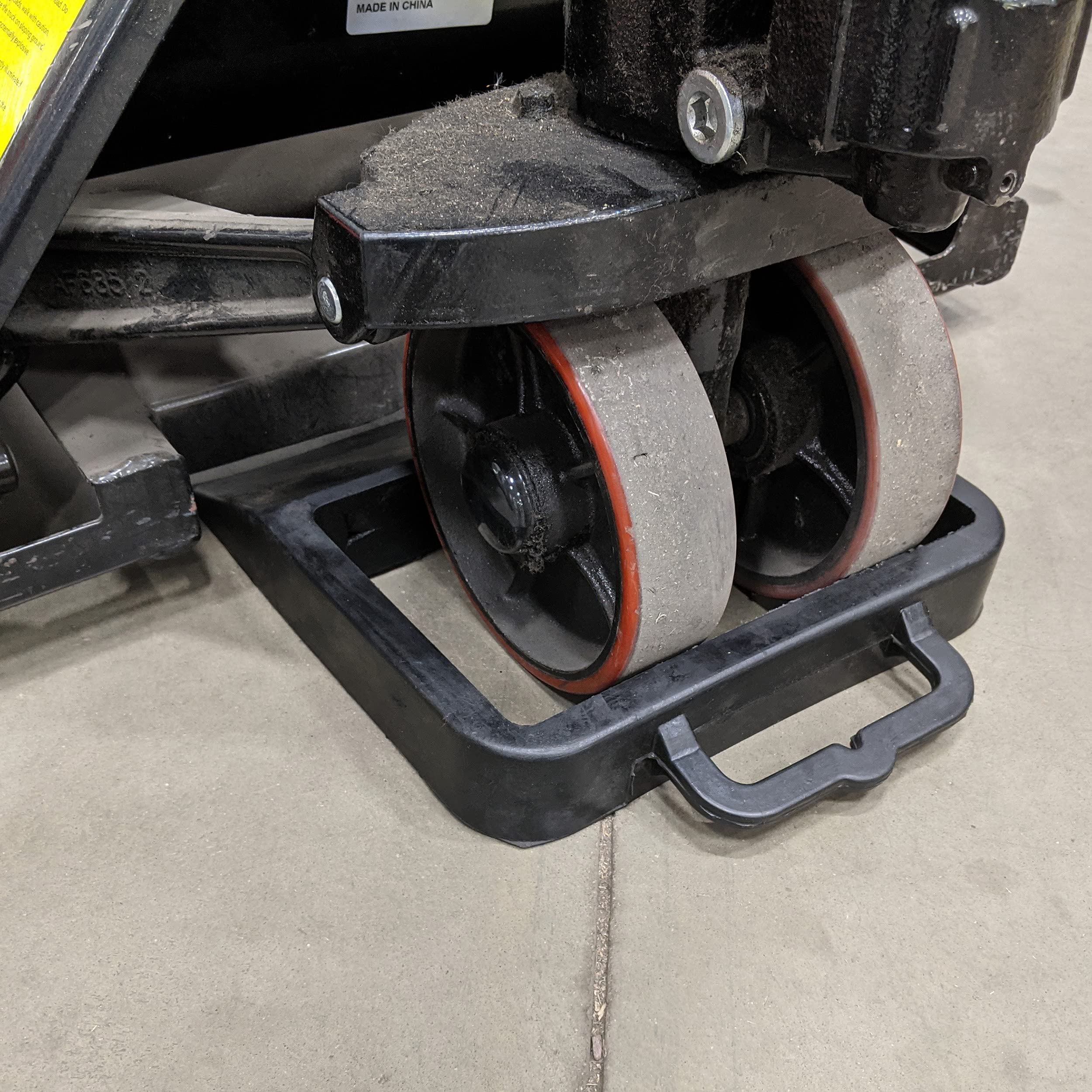 Buy BISupply Pallet Jack Stopper Rubber Wheel Chocks Pallet Jack Stop