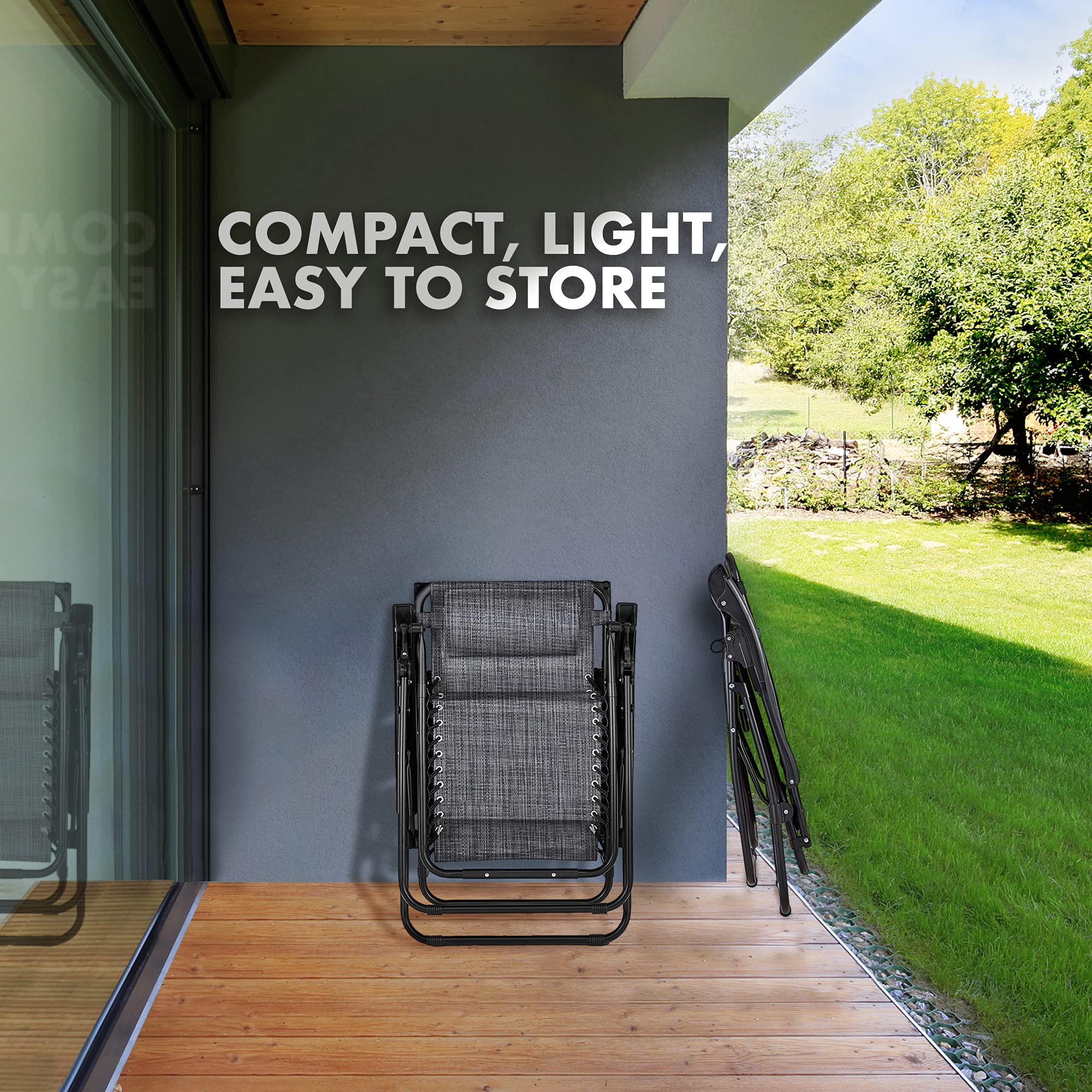 Amazon.co.jp: KEPLIN (ケプリン) 無重力チェア キャノピー付き 2脚