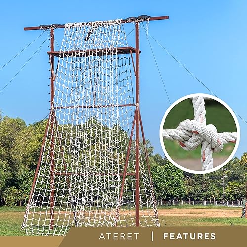 Miniatura 5 de ATERET Cuerda trenzada de dacrón de polietileno de 58 pulgadas por 100 pies, poliéster de alta resistencia, cuerda multiusos para proyectos marinos,