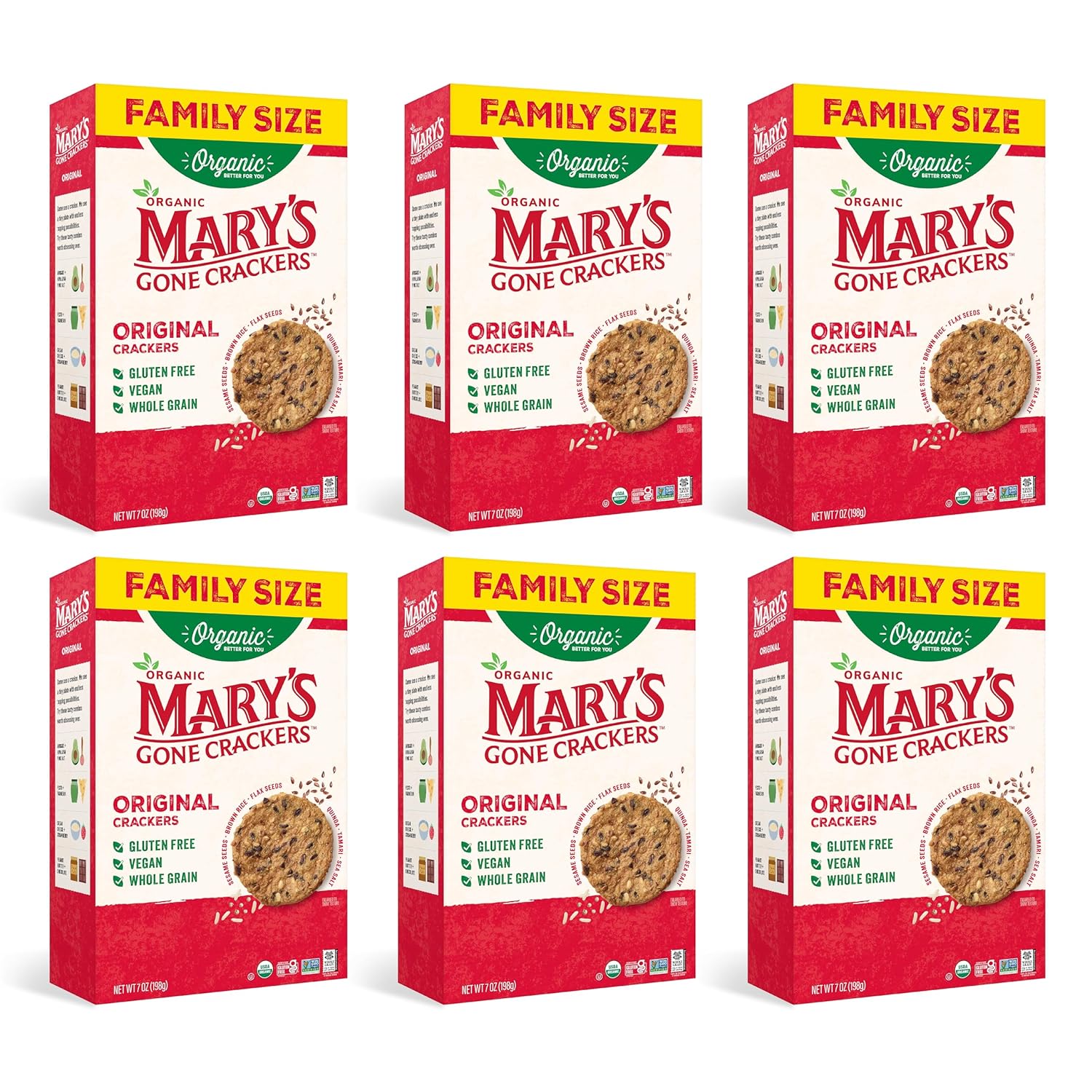 Mary's Gone Crackers Original Box