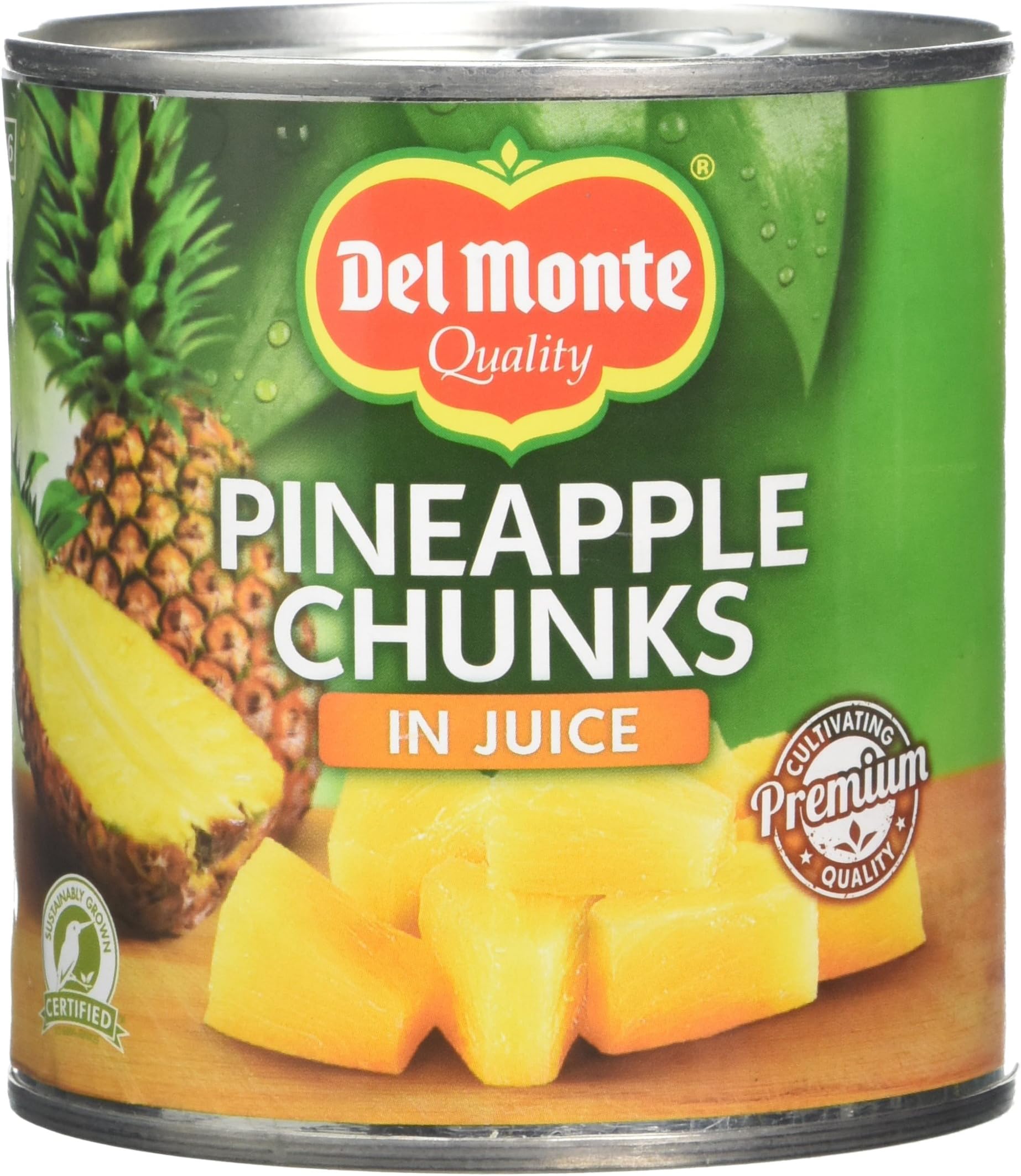 DEL MONTE in Juice, Pineapple Chunks, 435 gram