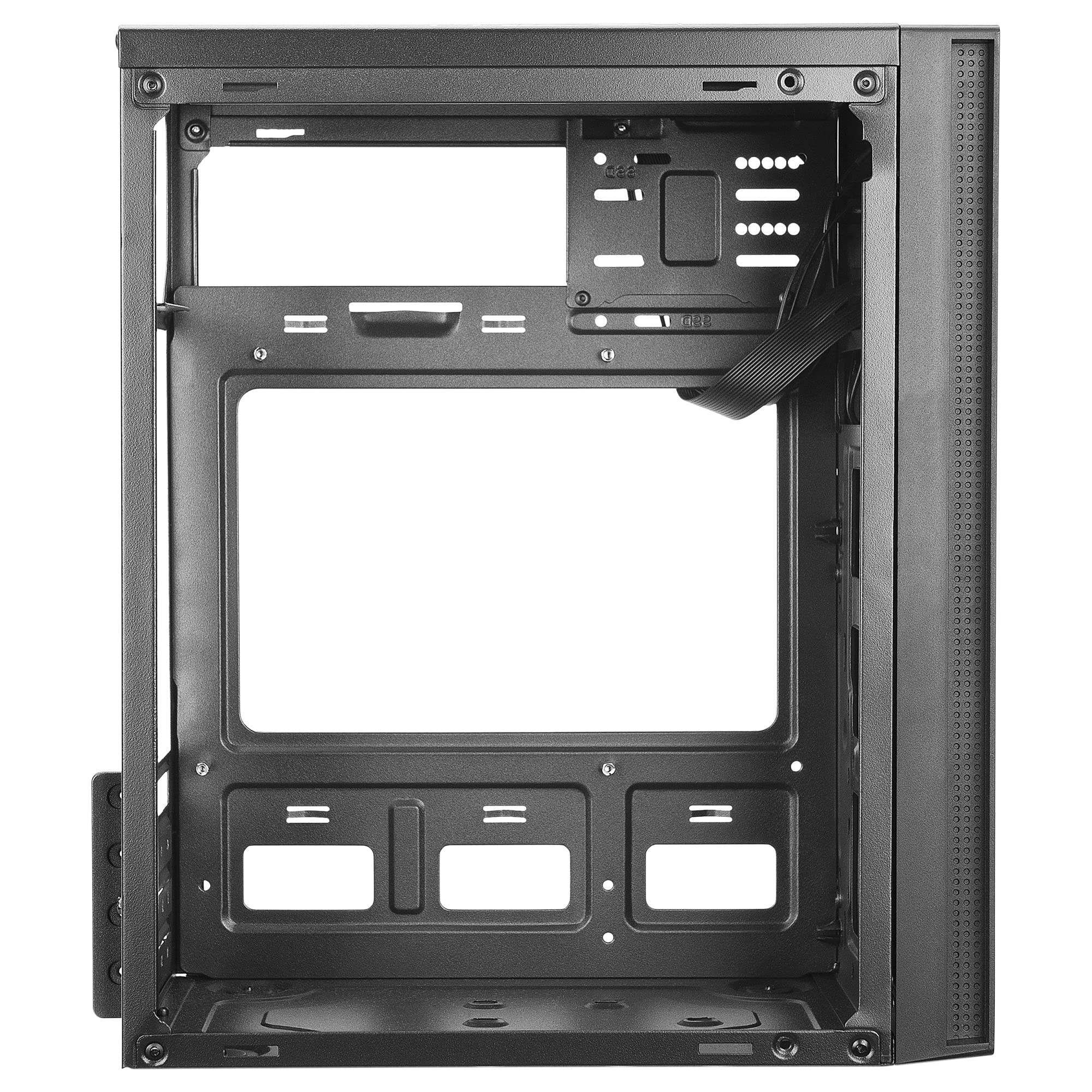 Tacens Anima AC5, Case PC Compatto Micro ATX, Raffreddamento a Rete Frontale, USB 3.0, Nero