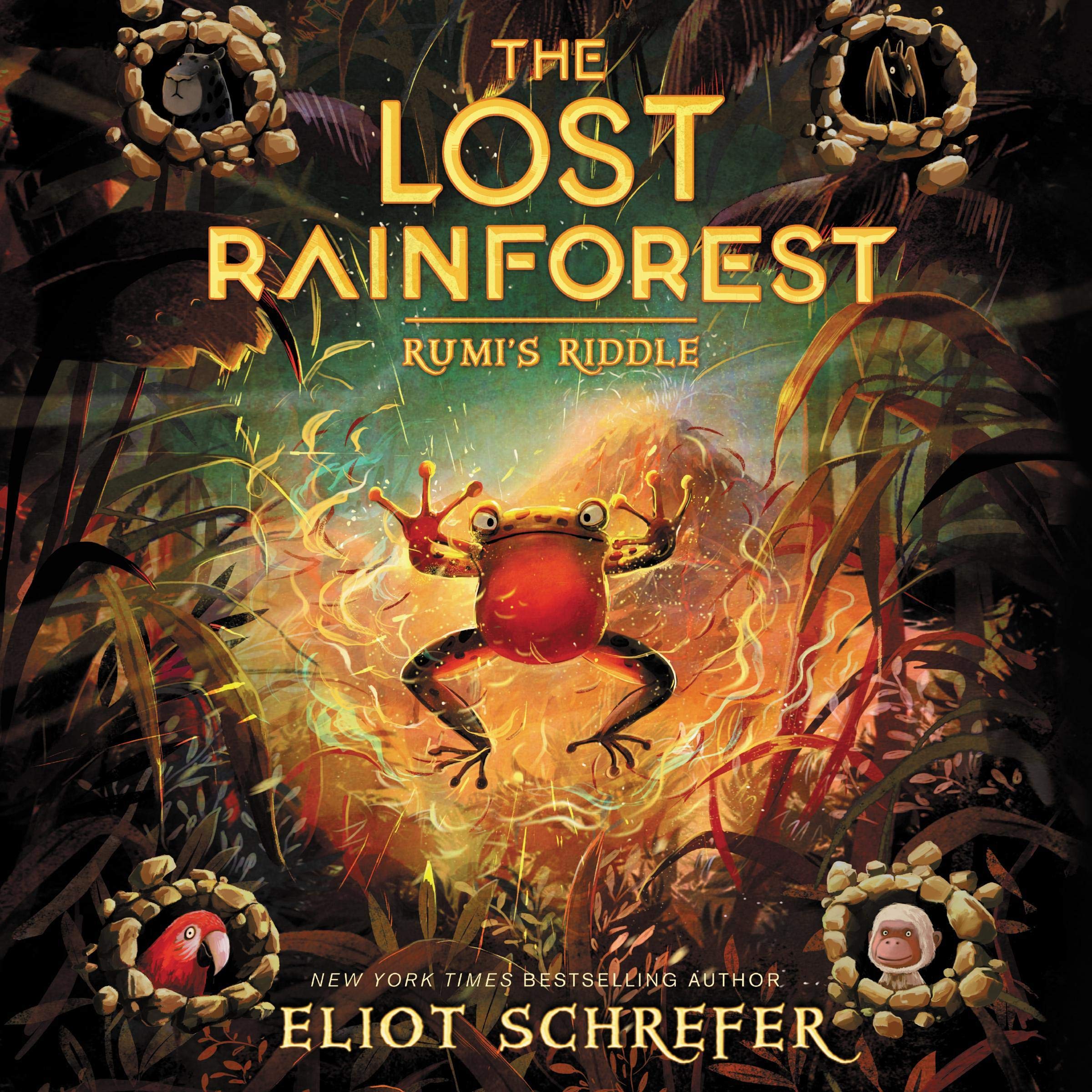Cover art for The Lost Rainforest #3: Rumi's Riddle