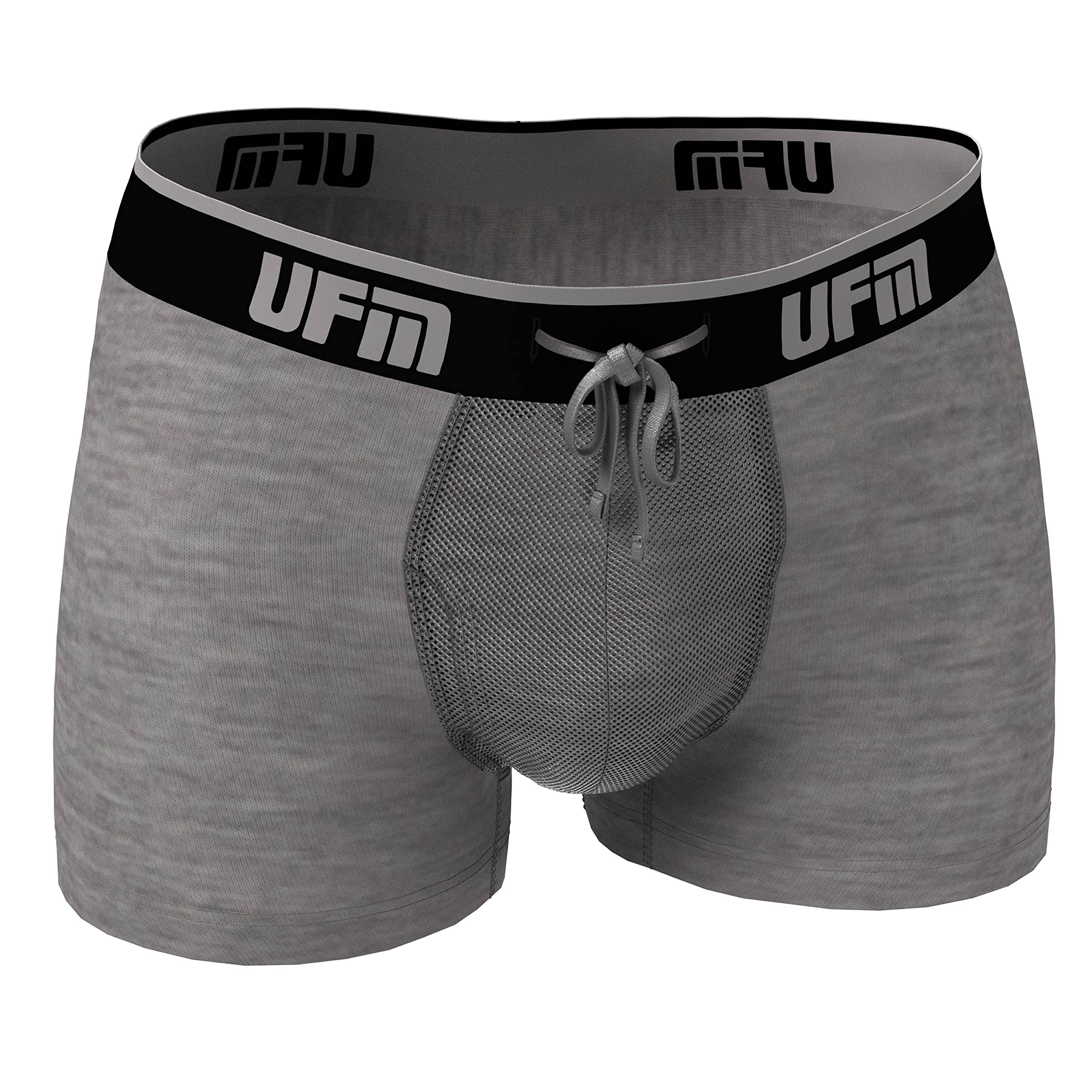 UFM Men’s Viscose Trunk w/Patented Adj. Support Pouch Underwear for Men
