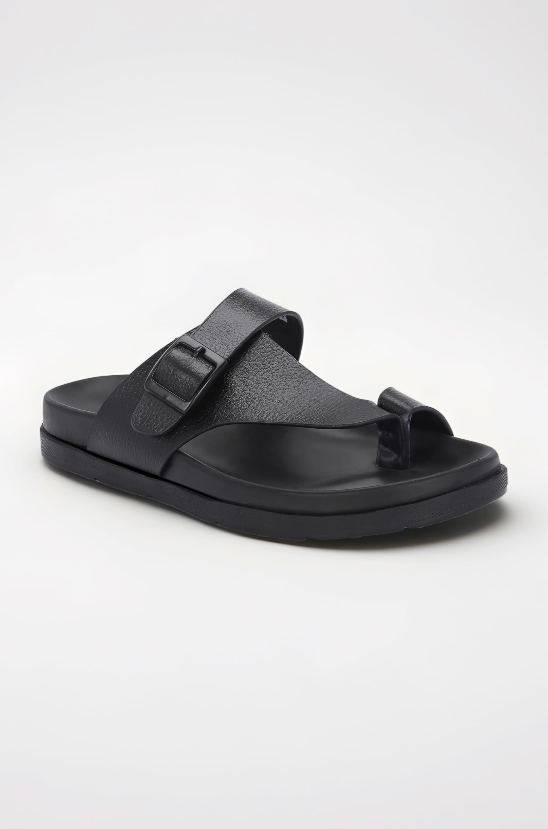 Men's Sandals with Open Toe Strap/Perfect Fit for Summer and Rainy Season Easy to Walk Anti-Sweat Slipper, Chappal/Stylish Casual Trendy Floaters