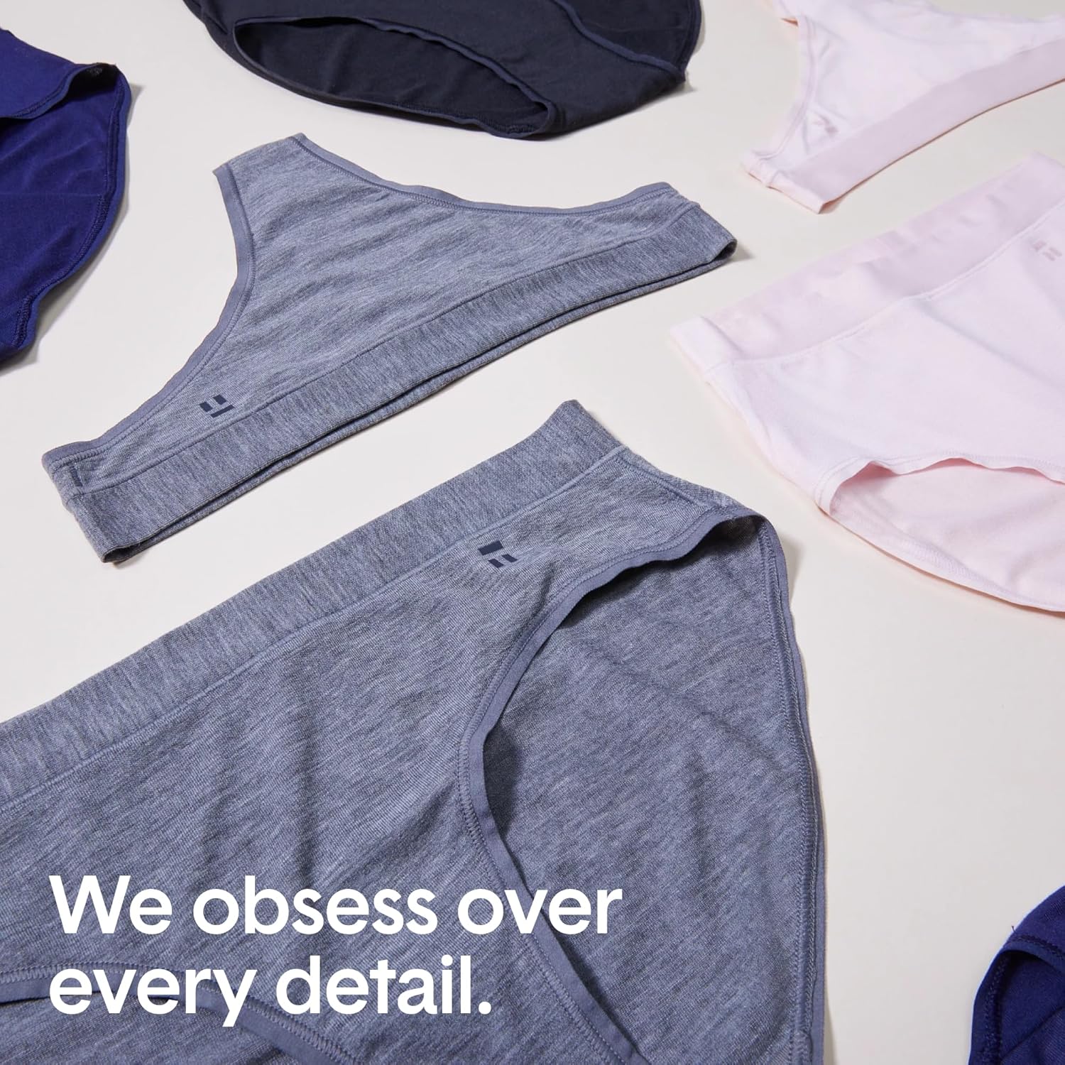 Tommy John Women's Second Skin Modal Logo Waistband Bikini Underwear - Image 8