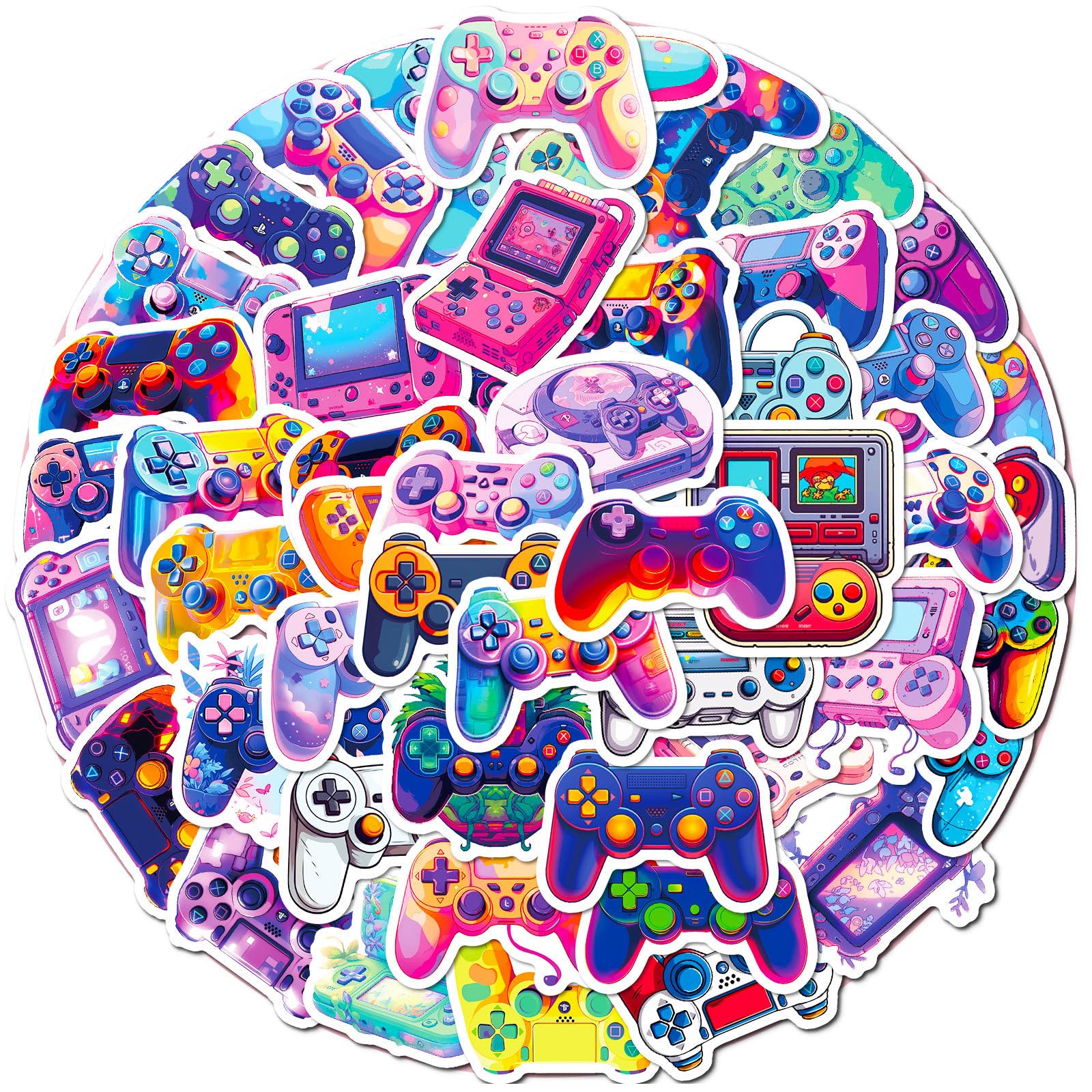 Set di 50 Scritte Adesive in Vinile Impermeabili per Laptop, Auto, Moto, Skateboard, Bagagli, Valigie, Computer, Graffiti Decalcomanie