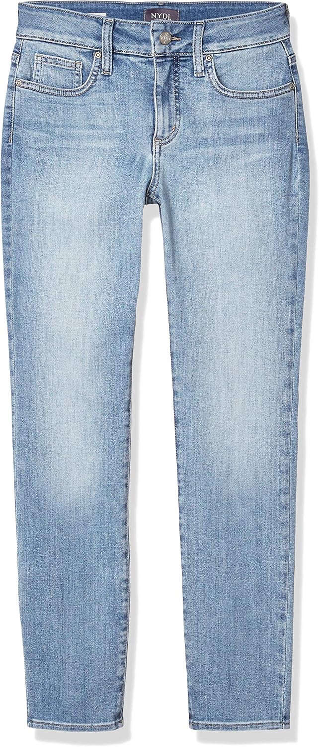 NYDJ Women’s Petite Marilyn Straight Jean