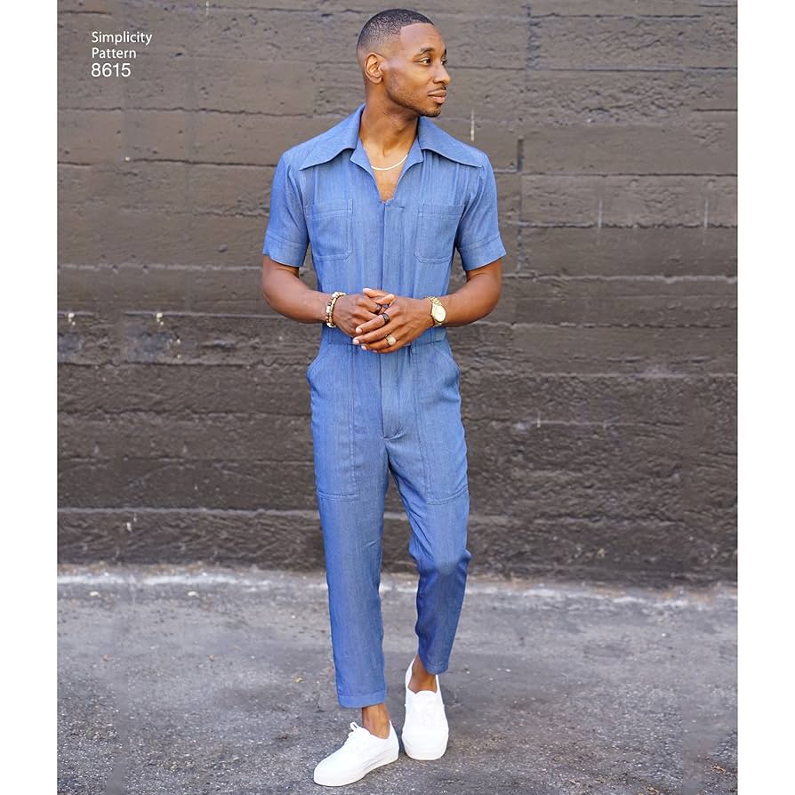 Amazon.com: Simplicity US8615BB Men's Overalls and Jumpsuit