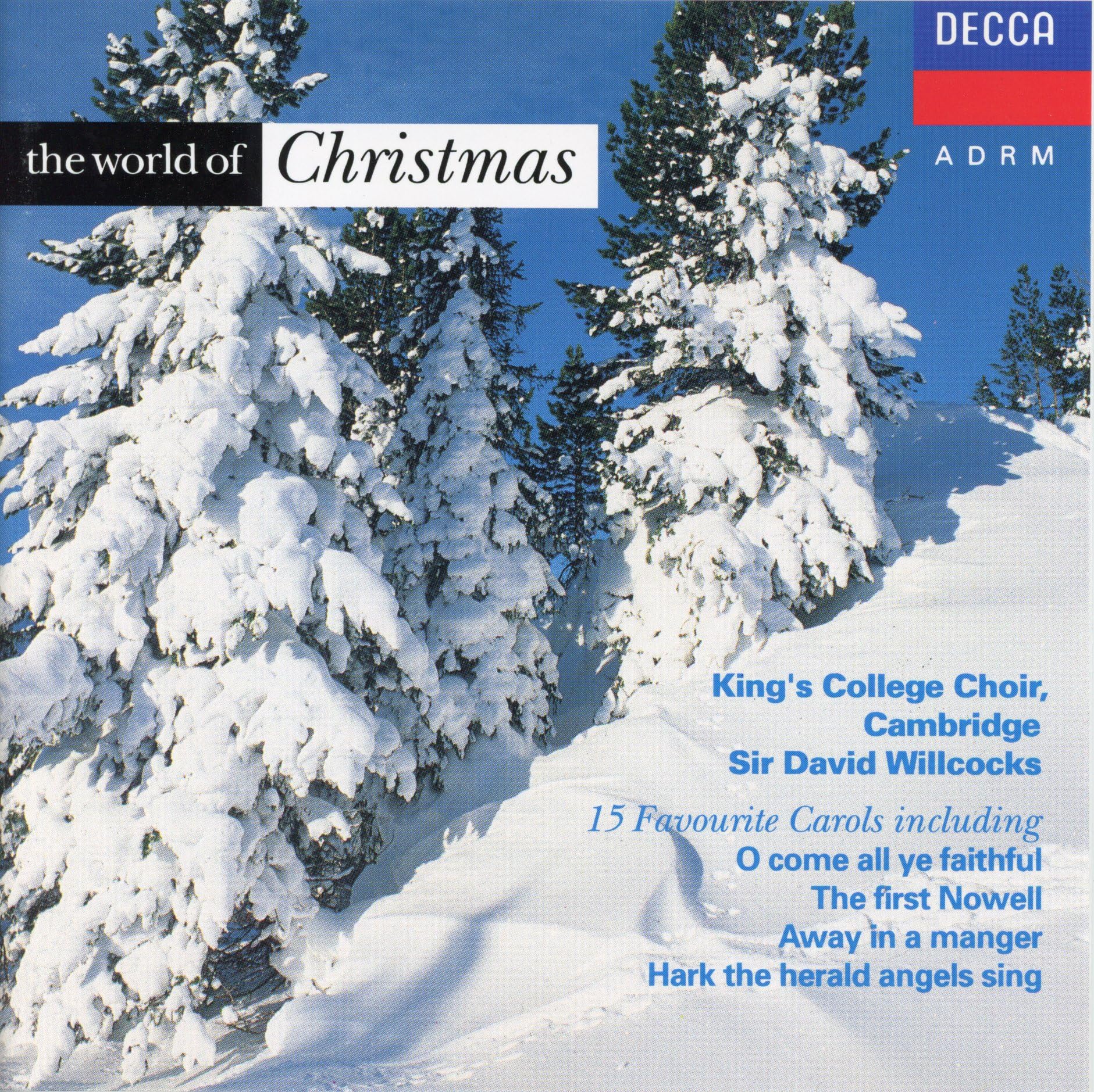 WILLCOCKS;D-CHOIR OF - V25 WORLD OF CHRISTMAS: FIRST [Audio CD] WILLCOCKS;D-CHOIR OF KINGS COL